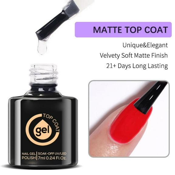 Mineart Nail Art Function Gel Set Matte Top Coat Base Coat Strengthen Gel For Daily Manicure