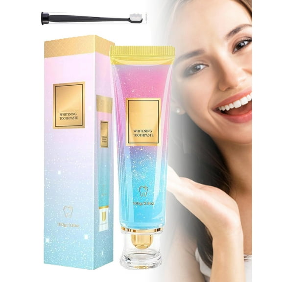 Mineart Niacinamide Toothpaste & Toothbrush Set Whitening Cleansing Daily Oral Care