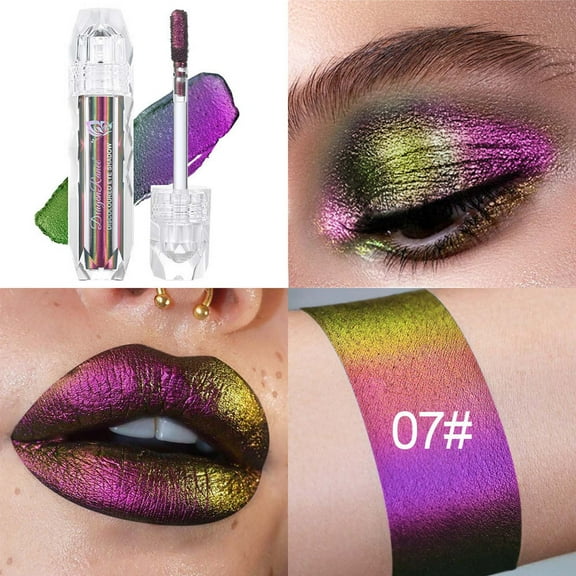 Mineart Optical Bright Liquid Eye Color Diamond Glitter Powder European And Makeup Three Change Liquid 3ml