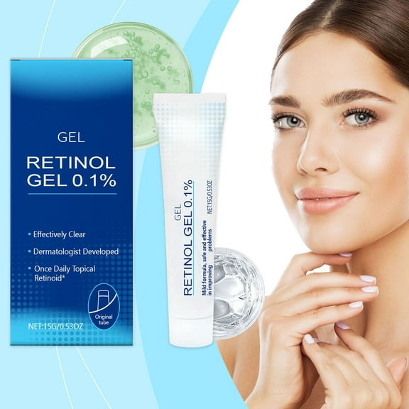 Mineart Retinol Gel Hydrating Firming Anti-Aging For Daily Facial Care 0.53 Oz