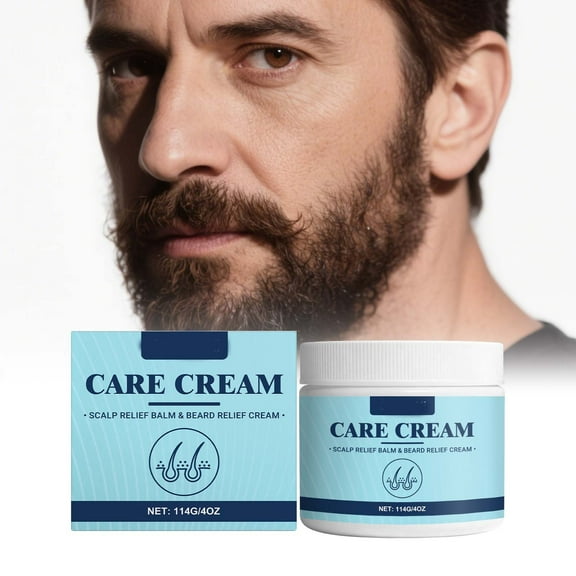 Mineart Scalp And Beard Soothing Cream Hydrating Nourishing Calming Daily Grooming 4.02 Oz