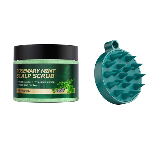 Mineart Sea Salt Scalp Scrub 6.76 oz, Deep Cleansing Gentle Exfoliating Scalp Care Treatment to Remove Dead Skin & Refresh Scalp Health