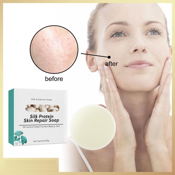 Mineart Silk Protein Facial Mask Bar Cleansing Moisturizing Brightening Daily Skincare Product For Glowing Skin