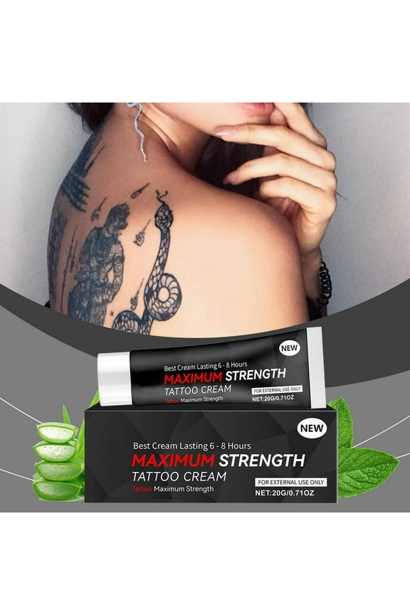 Tattoo Aftercare Soothing Gel,Moisturizing Repairing Skin Care Treatment,0.71 Oz