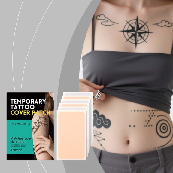 Mineart Tattoo Concealer Patches Waterproof Long-Lasting For Daily Care