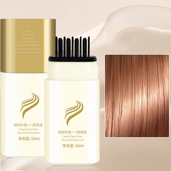 Mineart Temporary Hair Color Stick Instant Gray Coverage Washable Portable For Daily Hair Styling