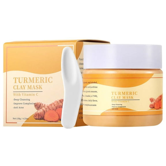Mineart Turmeric Blackhead Remover Mud Mask Deep Cleansing Exfoliating Daily Facial Care