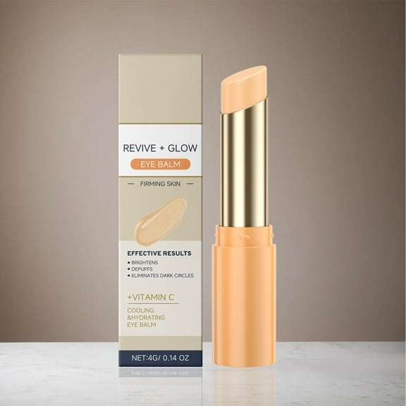 Mineart Vitamin C Brightening Firming Eye Stick,Portable Anti Wrinkle Under Eye Treatment,0.14 Oz