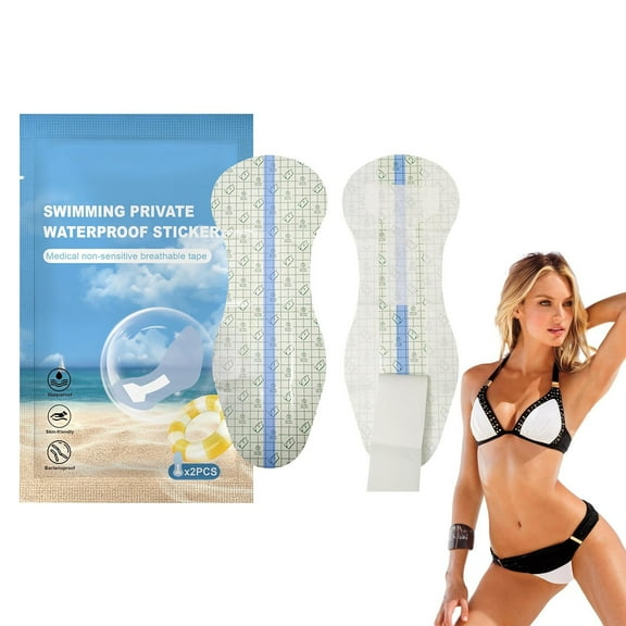 Mineart Waterproof Sanitary Pads For Swimming 2 Pcs Disposable Daily Use