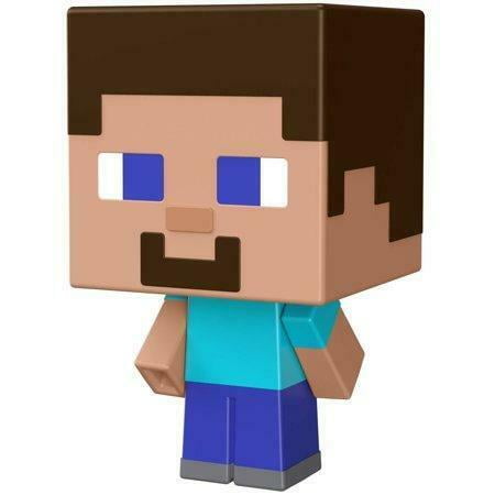 Minecraft 1.97-in Mob Head Minis Mini Figure - Steve