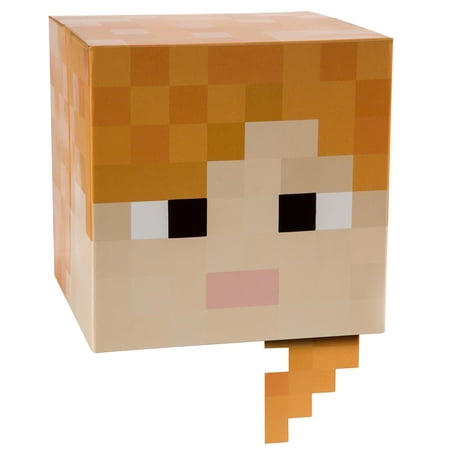 Minecraft 12" Alex Head Costume Mask