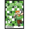 thumbnail image 1 of Minecraft: 15th Anniversary - Crafting Since Alpha Wall Poster, 14.725" x 22.375" Framed, 1 of 5