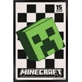 thumbnail image 1 of Minecraft: 15th Anniversary - Posterized Creeper Wall Poster, 22.375" x 34" Framed, 1 of 5