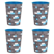 Minecraft 4 Count 16oz Multicolor Plastic Cup