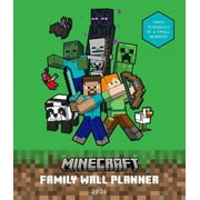Minecraft 2026 Minecraft Family Wall Planner, Paperback