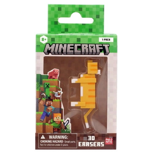 Minecraft 3D Eraser - CAT [2.25 inch] - Walmart.com