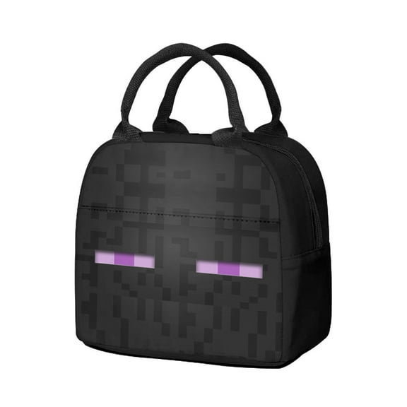 Minecraft 3D Theme Waterproof Lunch Bag, Lunch Box Bag, Lightweight Travel Bag