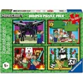 thumbnail image 1 of Minecraft 4x100 Pc XXL Puzzle, 1 of 1