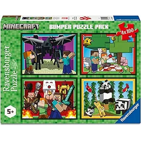 Minecraft 4x100 Pc XXL Puzzle