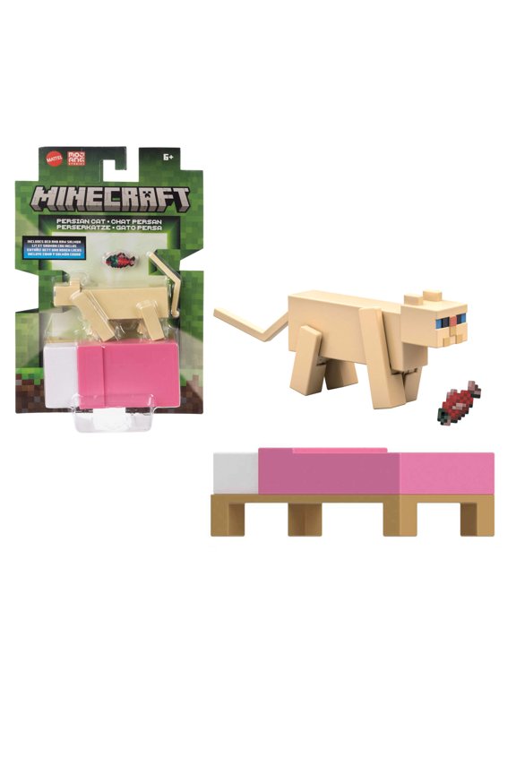 Action Figures & Accessories Collection, 3.25-inch Scale & Pixelated Design (Characters May Vary)