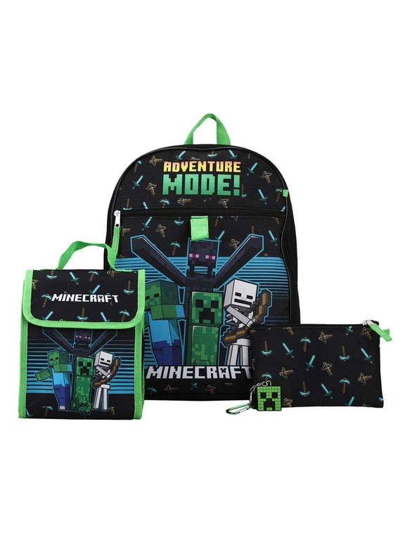 Adevnture Mode 5 Piece 16 Inch Backpack Set