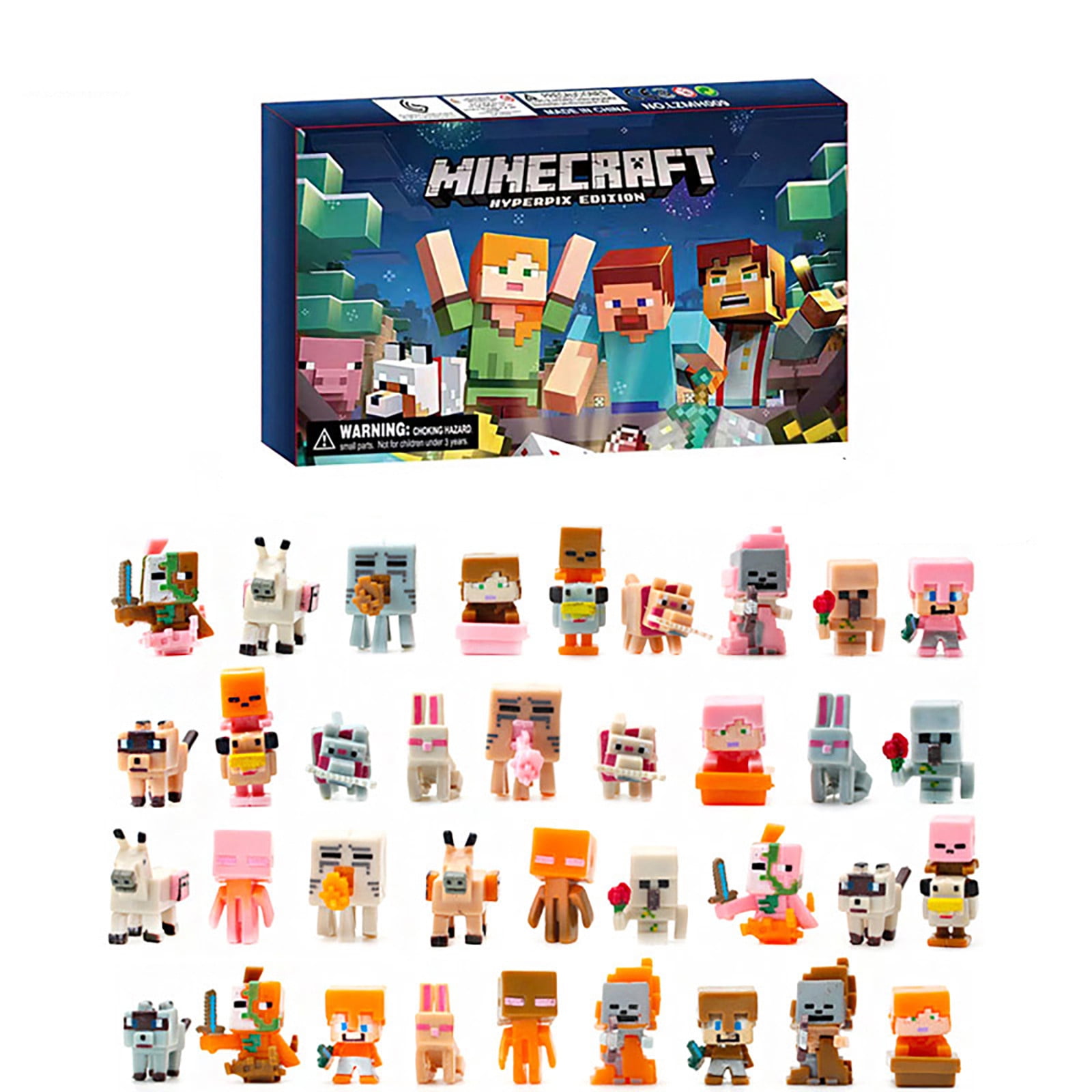 Minecraft Advent Calendar 2024,Minecraft Advent Calendar,Kids Advent