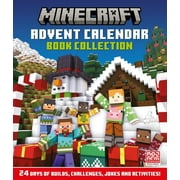 Minecraft Advent Calendar Book Collection 24 Days of Builds, Challenges, Jokes and Activities!, Paperback