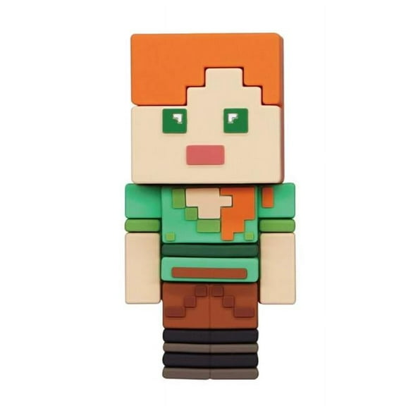Minecraft Alex 3D Foam Magnet