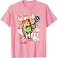 Minecraft Alex Survival Mode Trident T-Shirt - Walmart.com