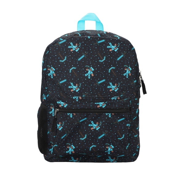 Minecraft All-Over Print 16" Backpack For School And Travel