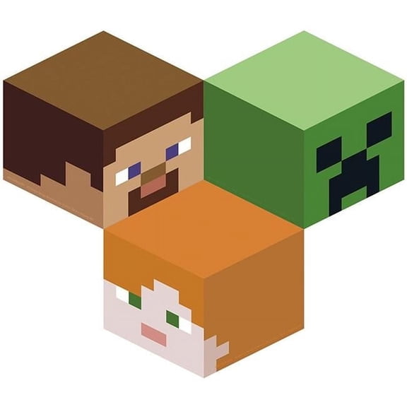 Minecraft Assorted Paper Cut Out - Pack of 3