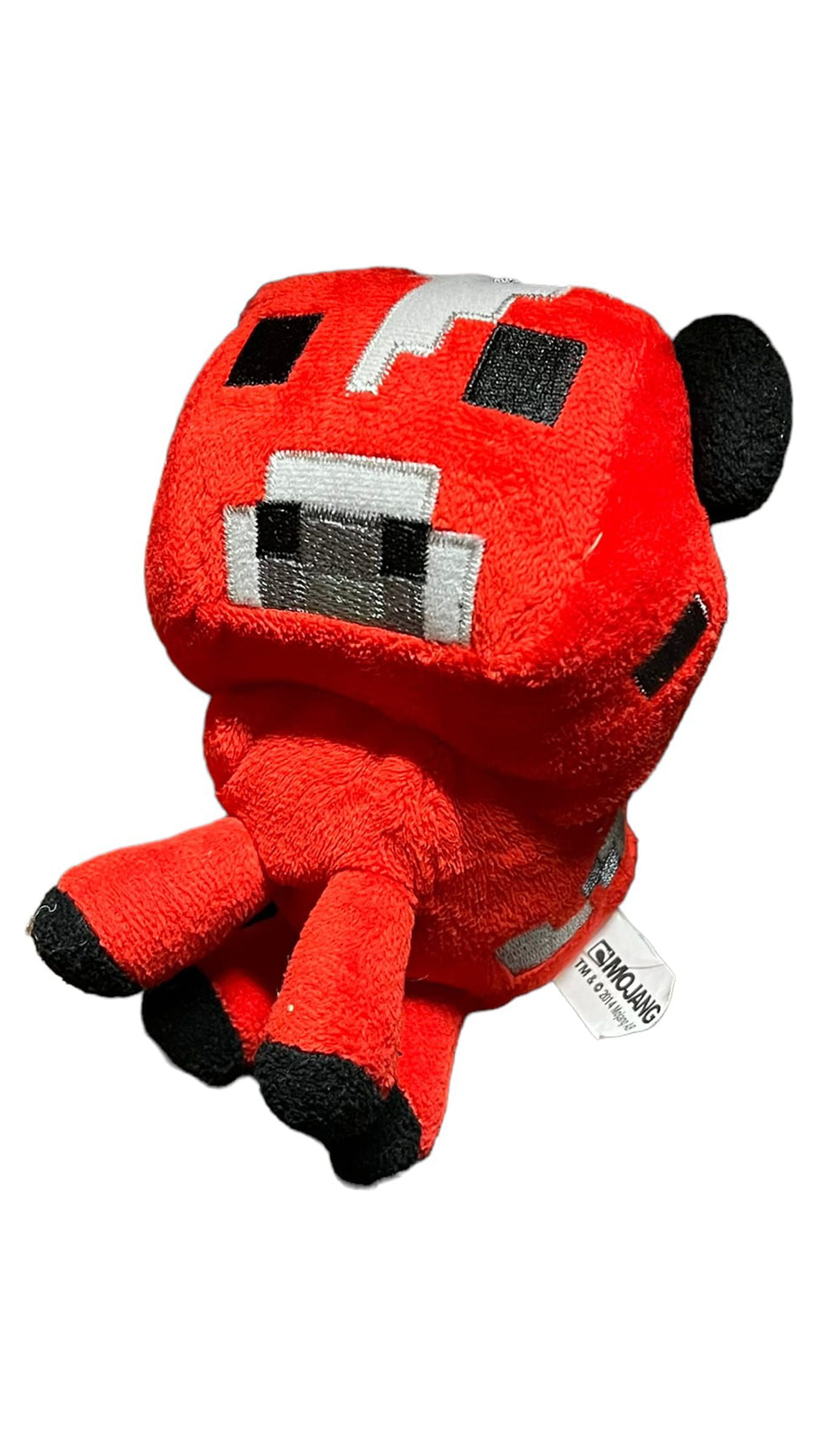 Minecraft Baby Mooshroom Vermelho Boneco Bicho de Pelúcia Original Mojang  Personagem Jogo Game - mls em Promoção na Americanas