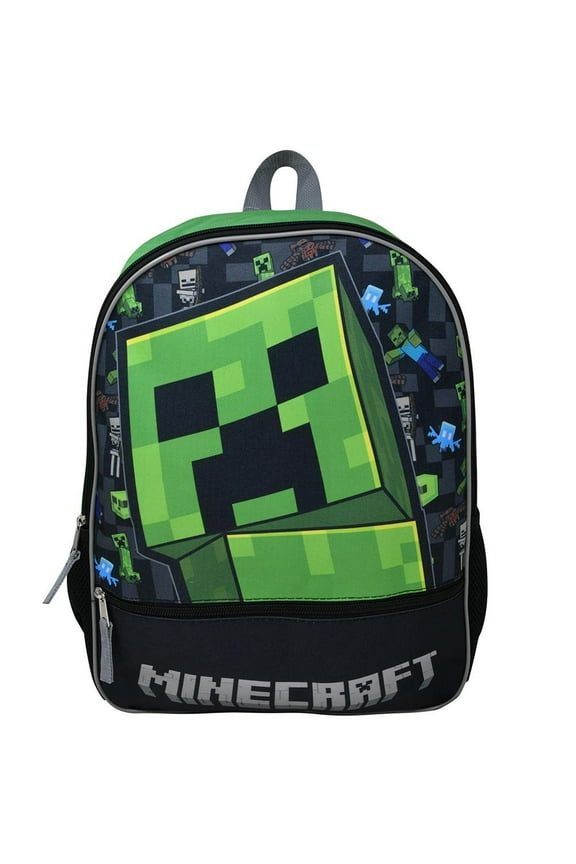 Minecraft Backpack 16" Creeper for Kids