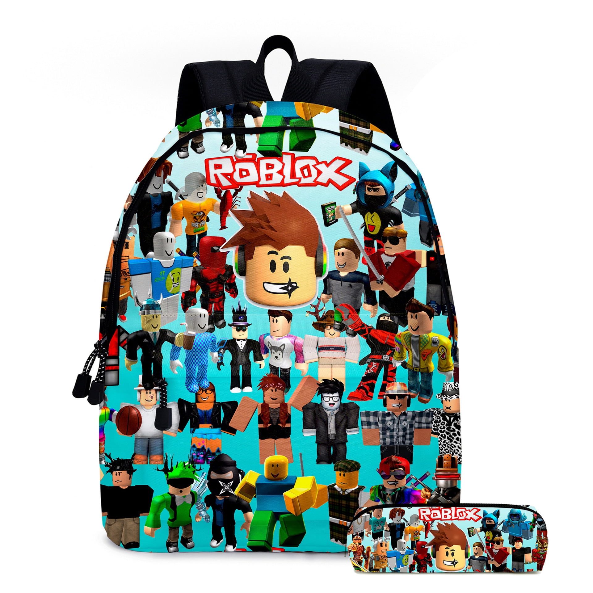 Minecraft Rucksack Item Minecraft Backpack| Gamer Black Rucksack | Green Creeper Zombie ...