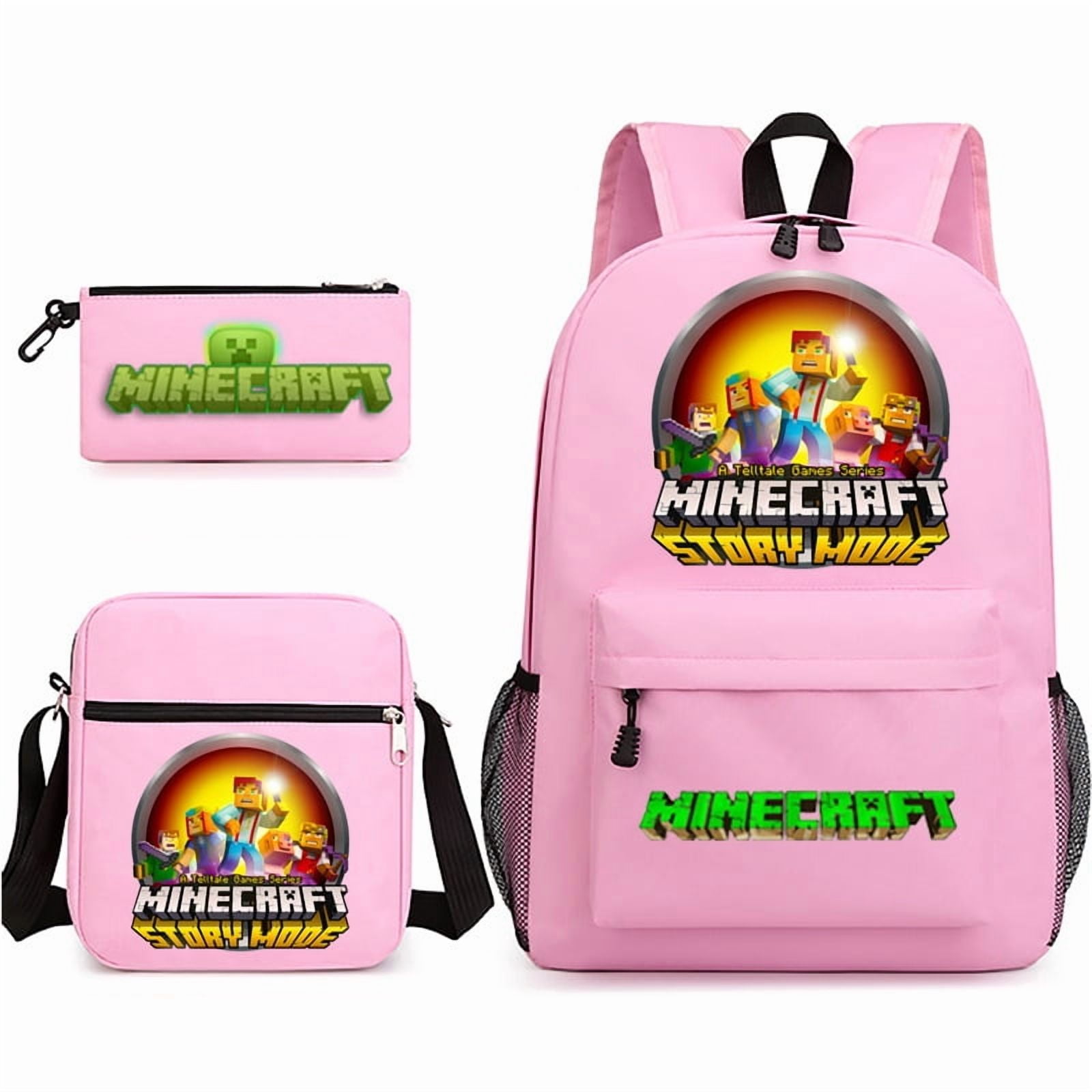 Minecraft Creeper Rucksack Für Gamer - Laptop-Rucksack Für Kinder & Erwachsene | Offizielles Merchandise