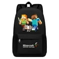 thumbnail image 1 of Minecraft Backpack for Students My World Creeper Large Capacity Backpack Enderman Double Shoulder Bag, 1 of 11