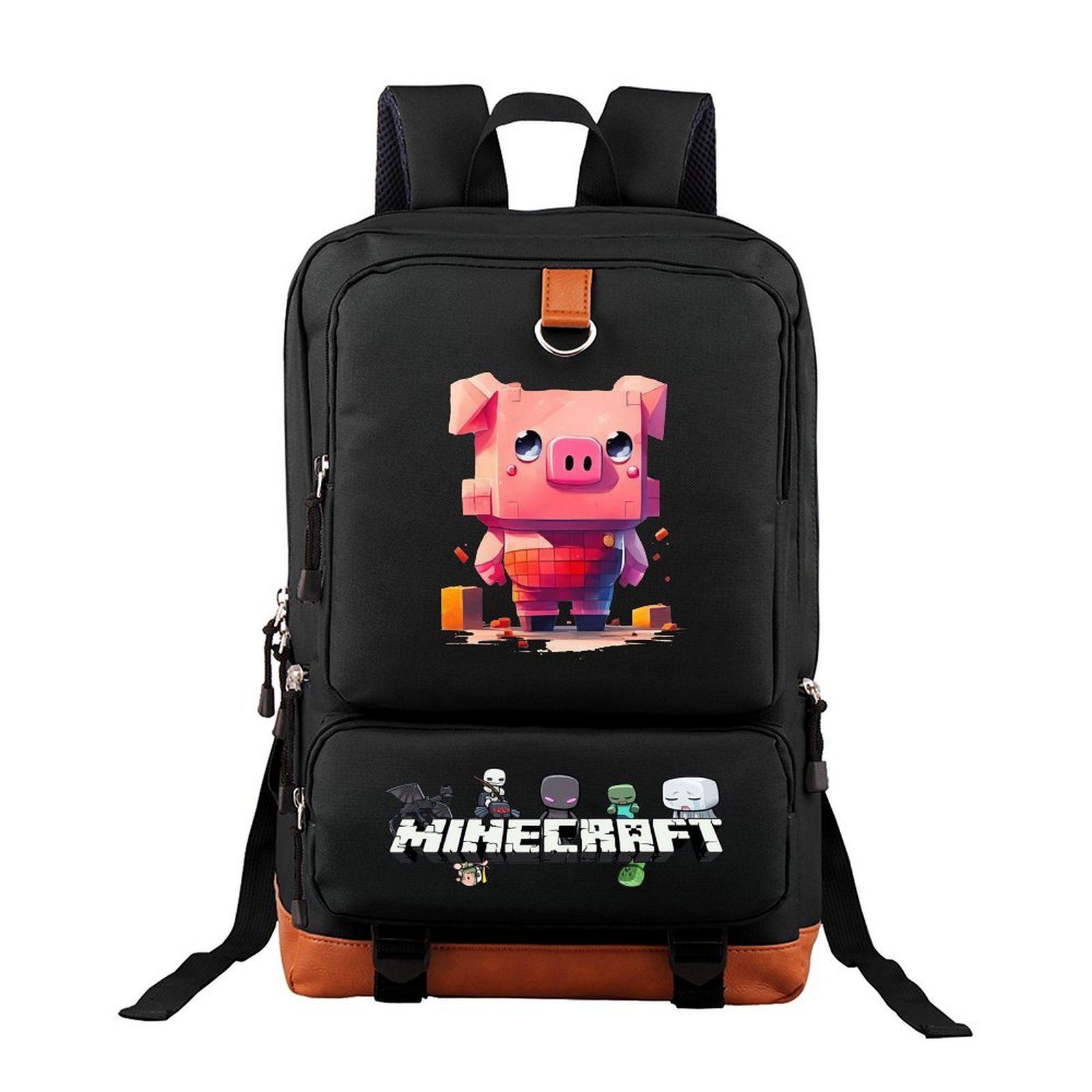 Minecraft Bag Outdoor Travel Backpack Double Shoulder Bag School Bag ...