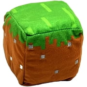 Minecraft Basic Blocks Grass Block Mini Plush