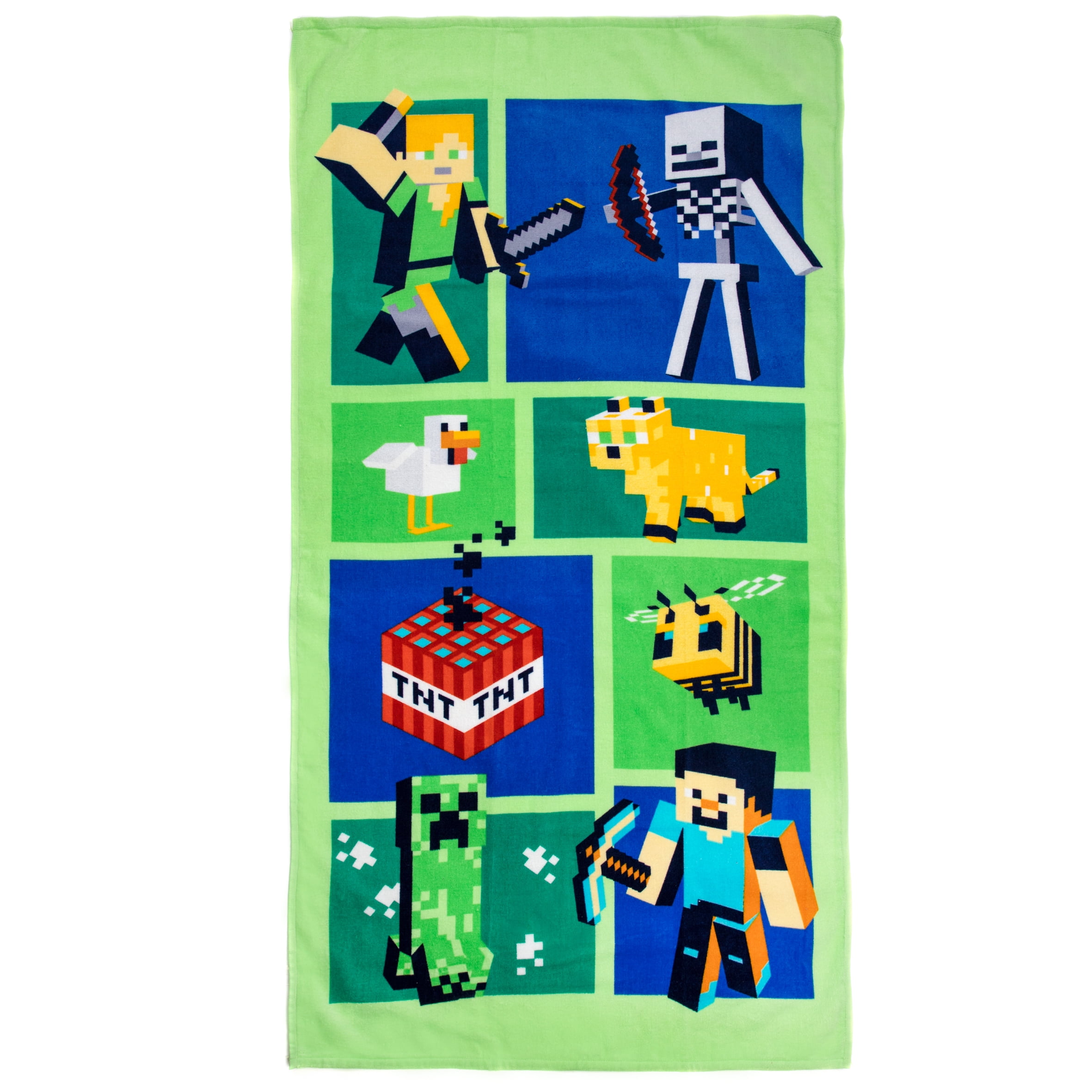 Minecraft Beach Towel