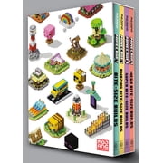Minecraft Minecraft Bite-Size Builds Collection 4-Book Boxed Set Minecraft Bite Size-Builds, Minecraft Amazing Bite-Size Build, Paperback