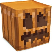 Minecraft Block Head Costume Headpiece, Official Minecraft Costume Accessories, Single Size Costume Mask