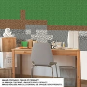 Minecraft Block Strips Peel and Stick Wall Decals