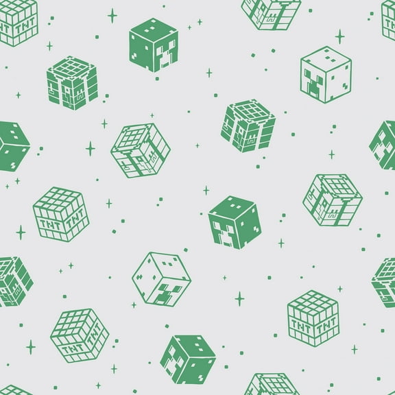 Minecraft Blocks Peel & Stick Wallpaper