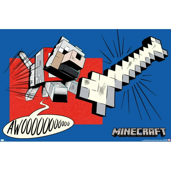 Minecraft - Bone Wall Poster, 22.375" x 34"