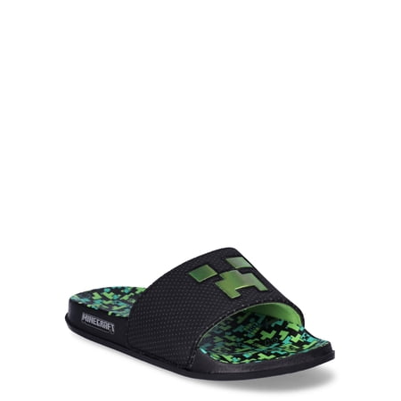 Minecraft Boy's Slide Sandal