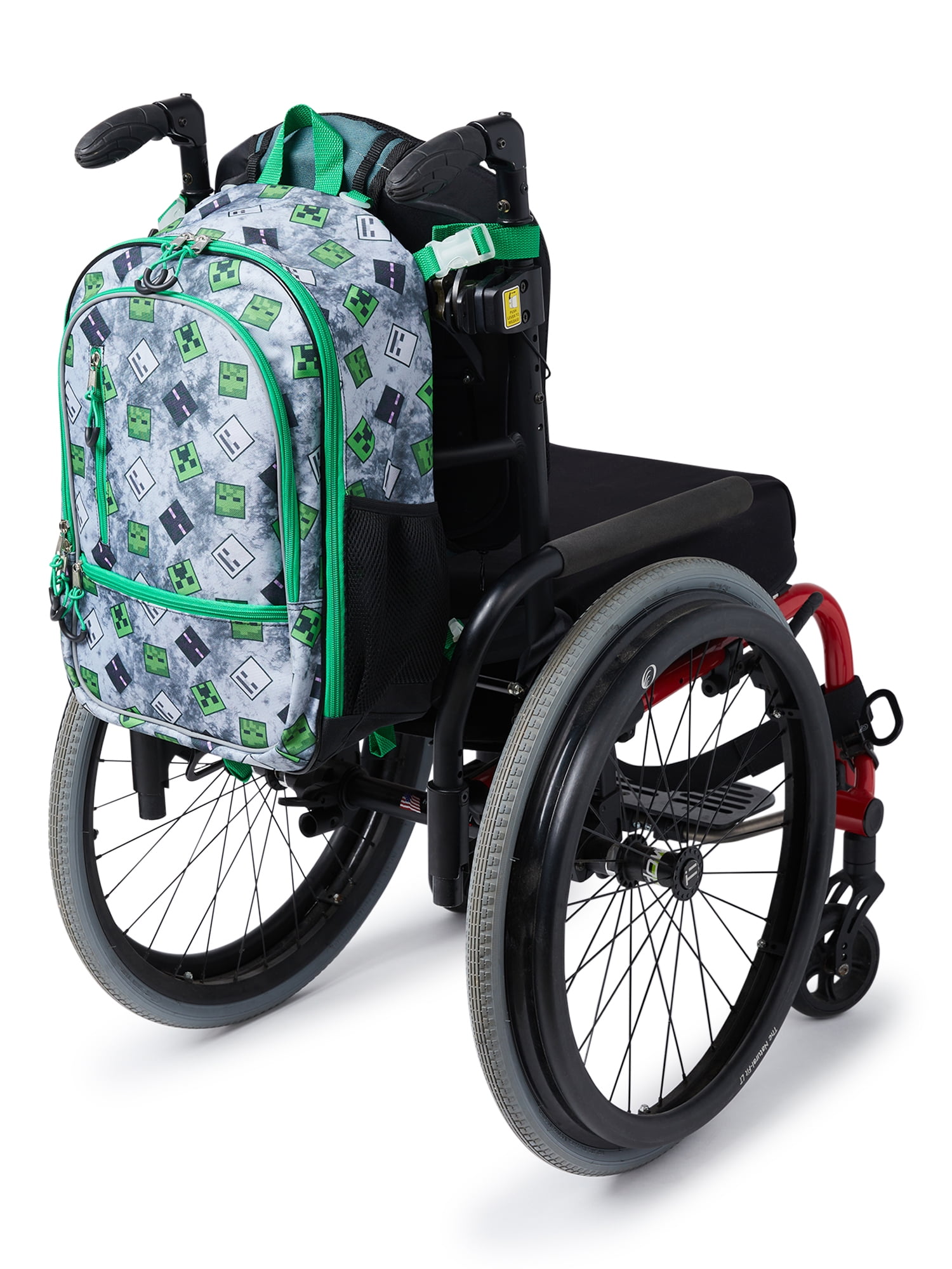 Buy Minecraft Boys Adaptive Backpack Green at Ubuy Jamaica