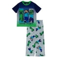 thumbnail image 1 of Minecraft Boys 2-Piece Short Sleeve Top and Pant Pajama Set, Sizes 4-12, 1 of 3