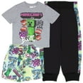 thumbnail image 1 of Minecraft Boys 3-Piece Pants Set - Short Sleeve T-Shirt, Shorts, & Jogger Pants 3-Pack Bundle for Boys (Sizes 2T-12), 1 of 13