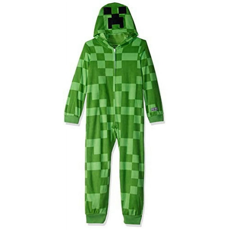 Minecraft creeper hooded blanket sale