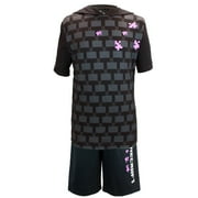 Minecraft Boys Hooded Graphic T-Shirt & TNT Shorts Set (Little & Big Boys), Sizes 4-16